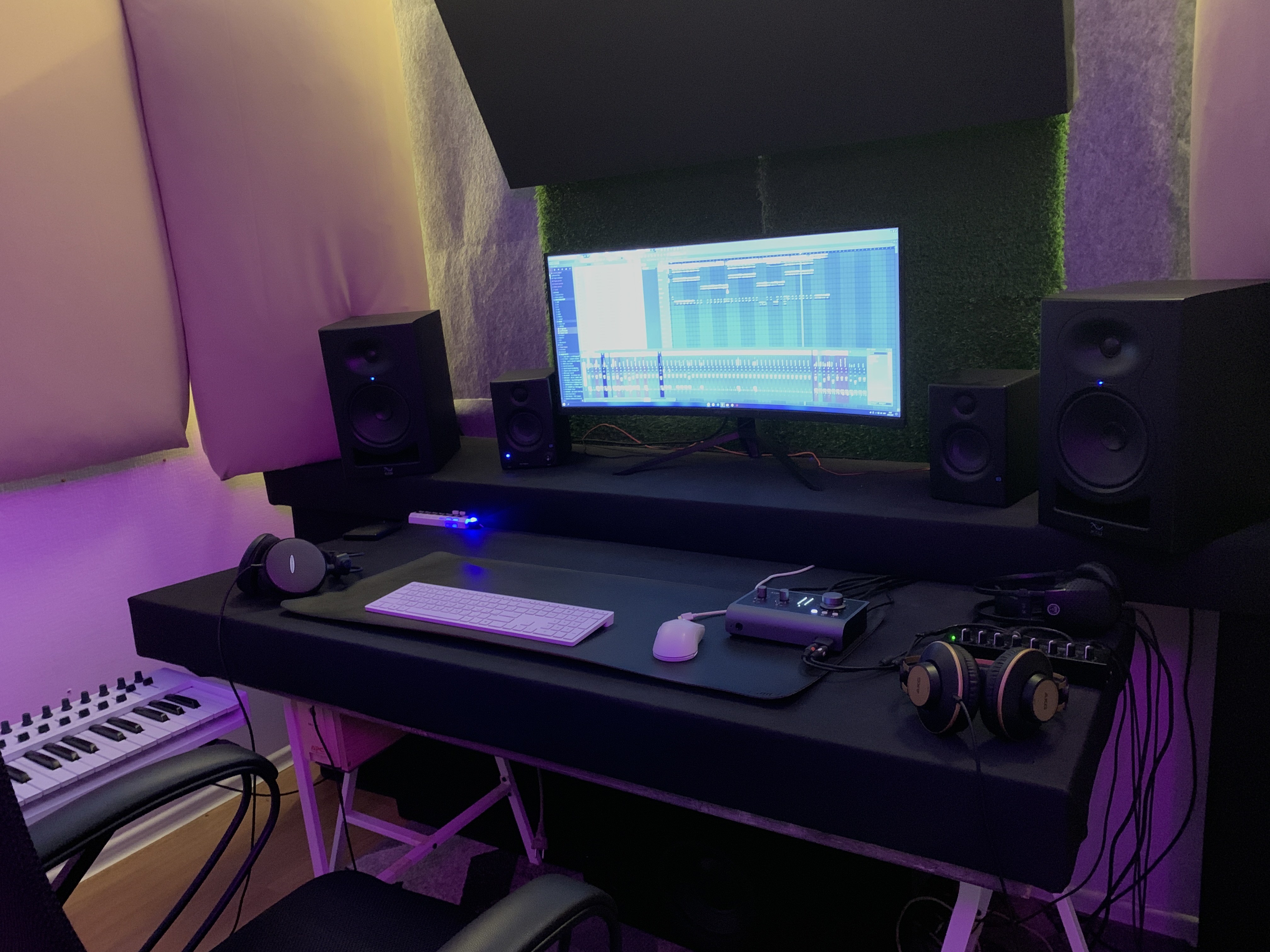 Оборудование студии 1599records